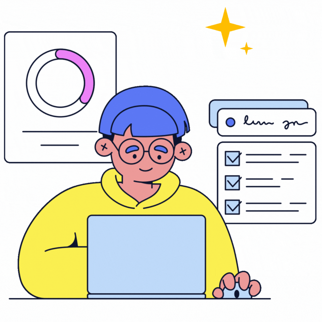 Feature section gif
